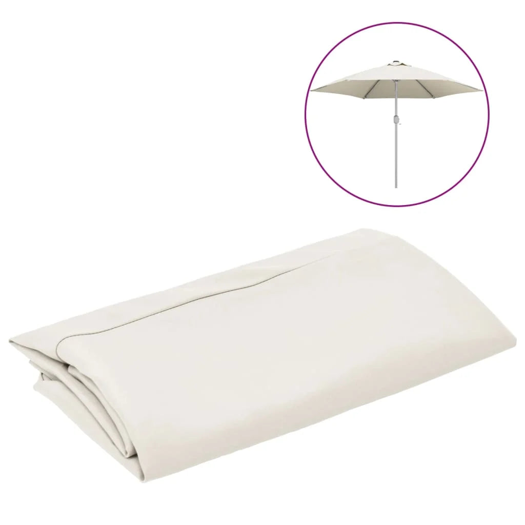 TISSU DE REMPLACEMENT DE PARASOL EXTERIEUR VIDAXL