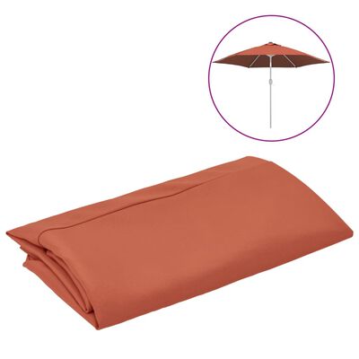 TISSU DE REMPLACEMENT DE PARASOL EXTERIEUR VIDAXL