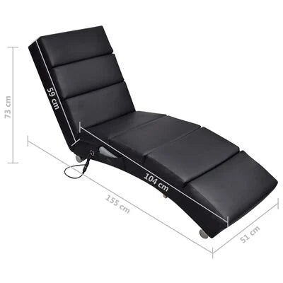 CHAISE LONGUE DE MASSAGE VIDAXL