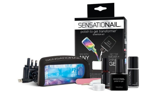 SENSATIONAIL Kit de démarrage pour transformer un vernis en gel semi-permanent.